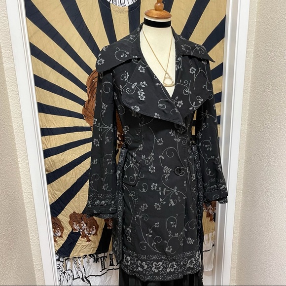 🌈 Beautiful Vintage Floral night coat - Picture 4 of 11